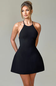 JAYNE MINI DRESS - BLACK