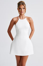 JAYNE MINI DRESS - IVORY