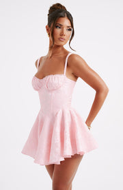 EMELIE PLAYSUIT - BLUSH