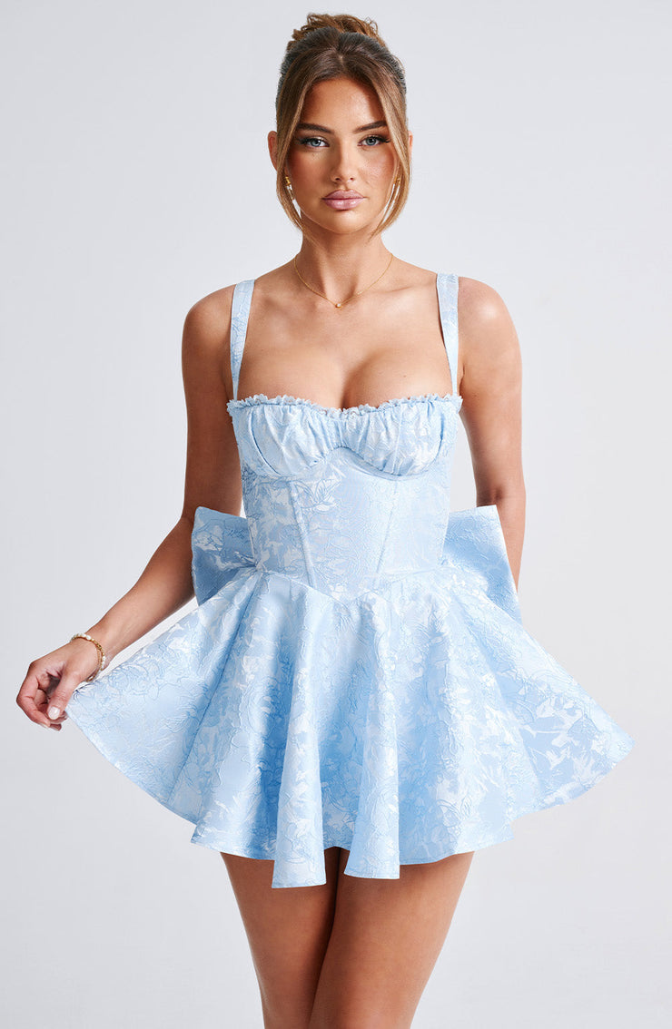 EMELIE PLAYSUIT - BLUE
