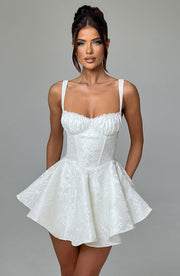 EMELIE PLAYSUIT - IVORY