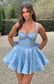 EMELIE PLAYSUIT - BLUE