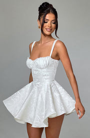 EMELIE PLAYSUIT - IVORY