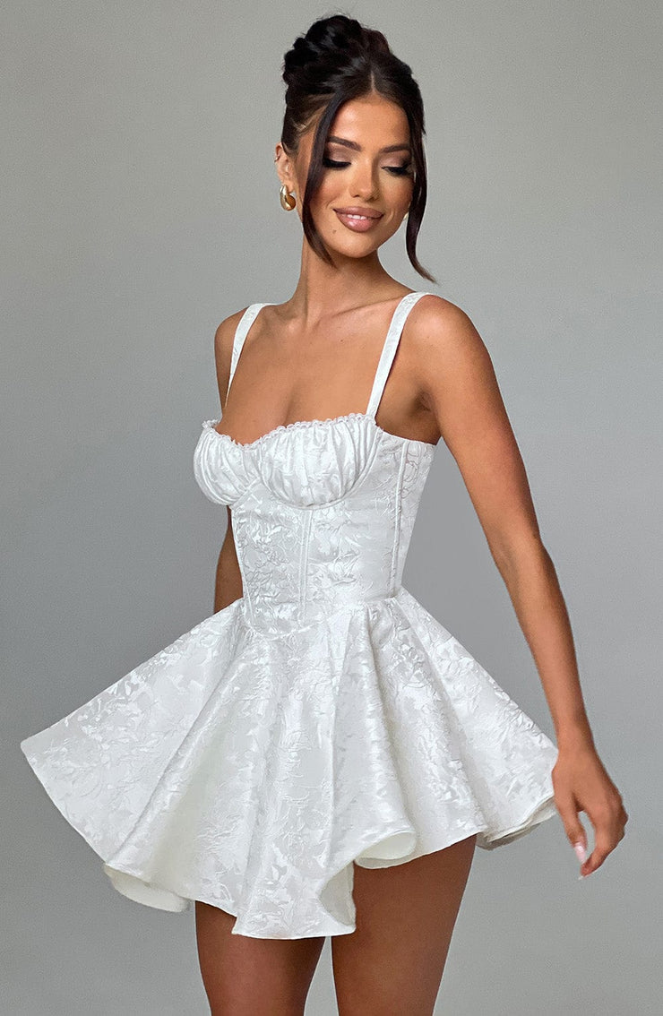 EMELIE PLAYSUIT - IVORY