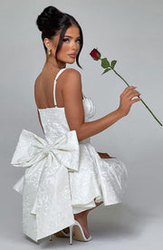 EMELIE PLAYSUIT - IVORY