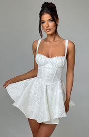 EMELIE PLAYSUIT - IVORY