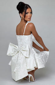 EMELIE PLAYSUIT - IVORY