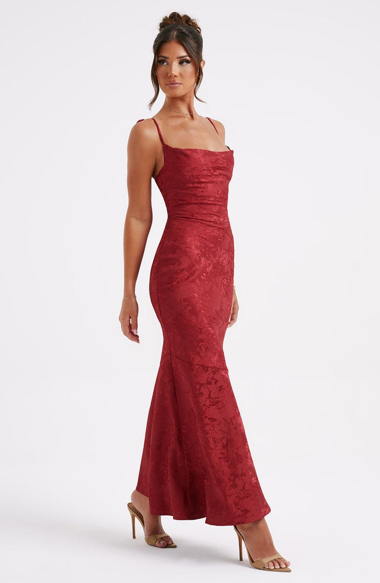 WHITNEY MAXI DRESS - RED