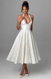 Effie Midi Dress - Ivory