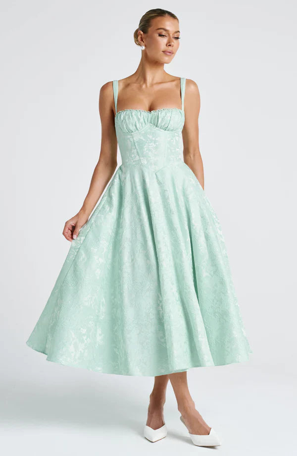 Amity Midi Dress - Mint