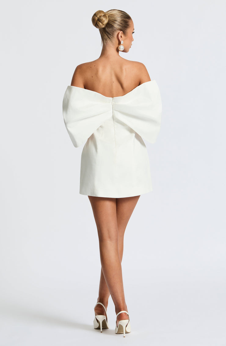 Briella Mini Dress - Ivory Dress Babyboo Fashion Premium Exclusive Design