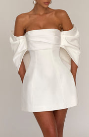 Briella Mini Dress - Ivory Dress Babyboo Fashion Premium Exclusive Design
