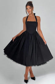 Cressida Midi Dress - Black