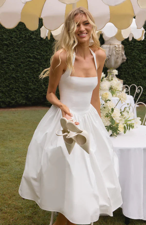 Cressida Midi Dress - Ivory