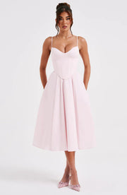 Mariella Midi Dress - Blush