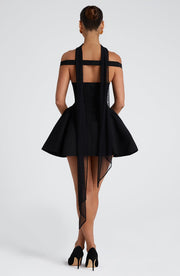 Marla Mini Dress -  Cherry Lacquer