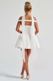Marla Mini Dress -  Ivory