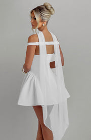 Marla Mini Dress -  Ivory