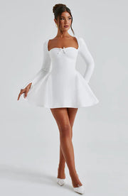 Megan Mini Dress - Ivory