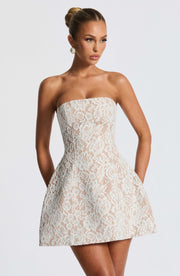 Salone Mini Dress - Ivory Dress Babyboo Fashion Premium Exclusive Design